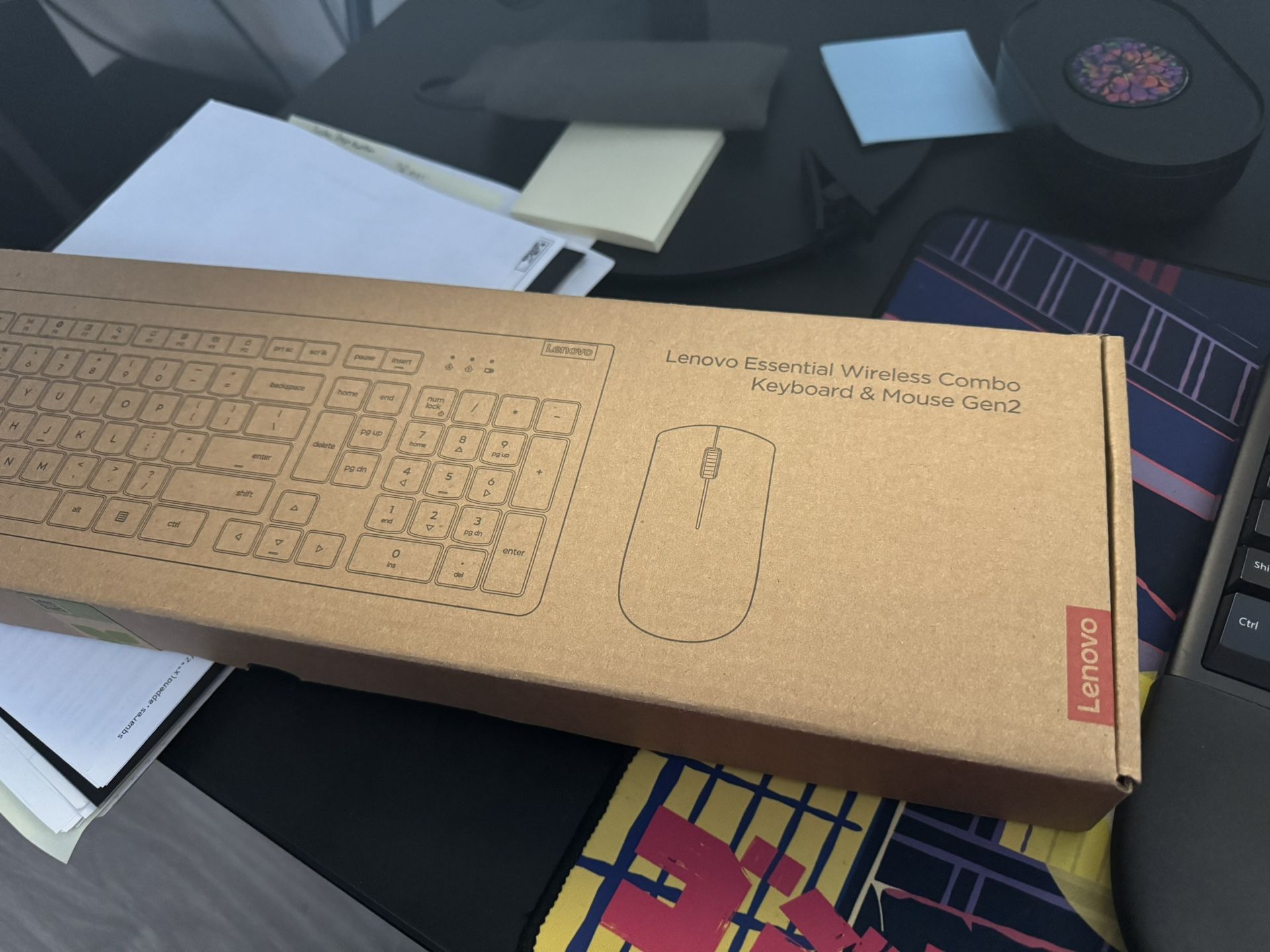 Lenovo Wireless Keyboard Mouse Combo