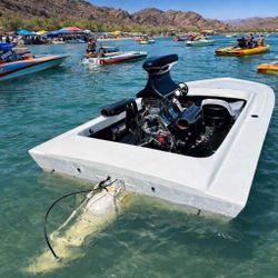  Jet Boat Bostick Big Block Chevy Youngblood Tx-19   Gullwing  Hull  Jetboat 19ft