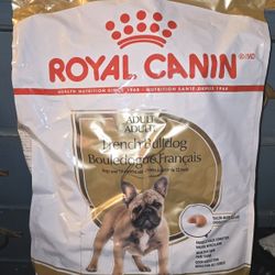 Royal Canin French Bulldog Adult Dry Dog Food, 17lb bag NEW EXP 11/26