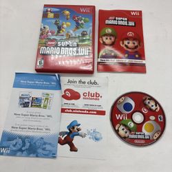 New Super Mario Bros. (Nintendo Wii) Complete