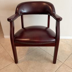 Leather Chairs ( Pair of 2) 