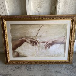 Hand Of God Framed Art