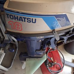 18 hp 2 Cycle Outboard Motor