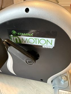 Stamina Inmotion Compact Strider Foot Exercise Machine - Under Desk Elliptical - Standing or Seated Elliptical Fitness Equipment