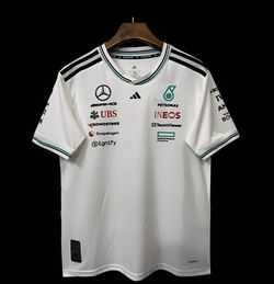 F1 shirt Mercedes-AMG Petronas with sponsors