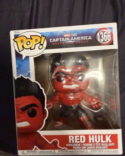 Funko Pop Marvel Captain America Brave New World Red Hulk Bobblehead #1366 - NEW