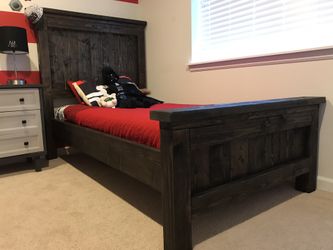 Handmade Twin Farmhouse Bed Frame