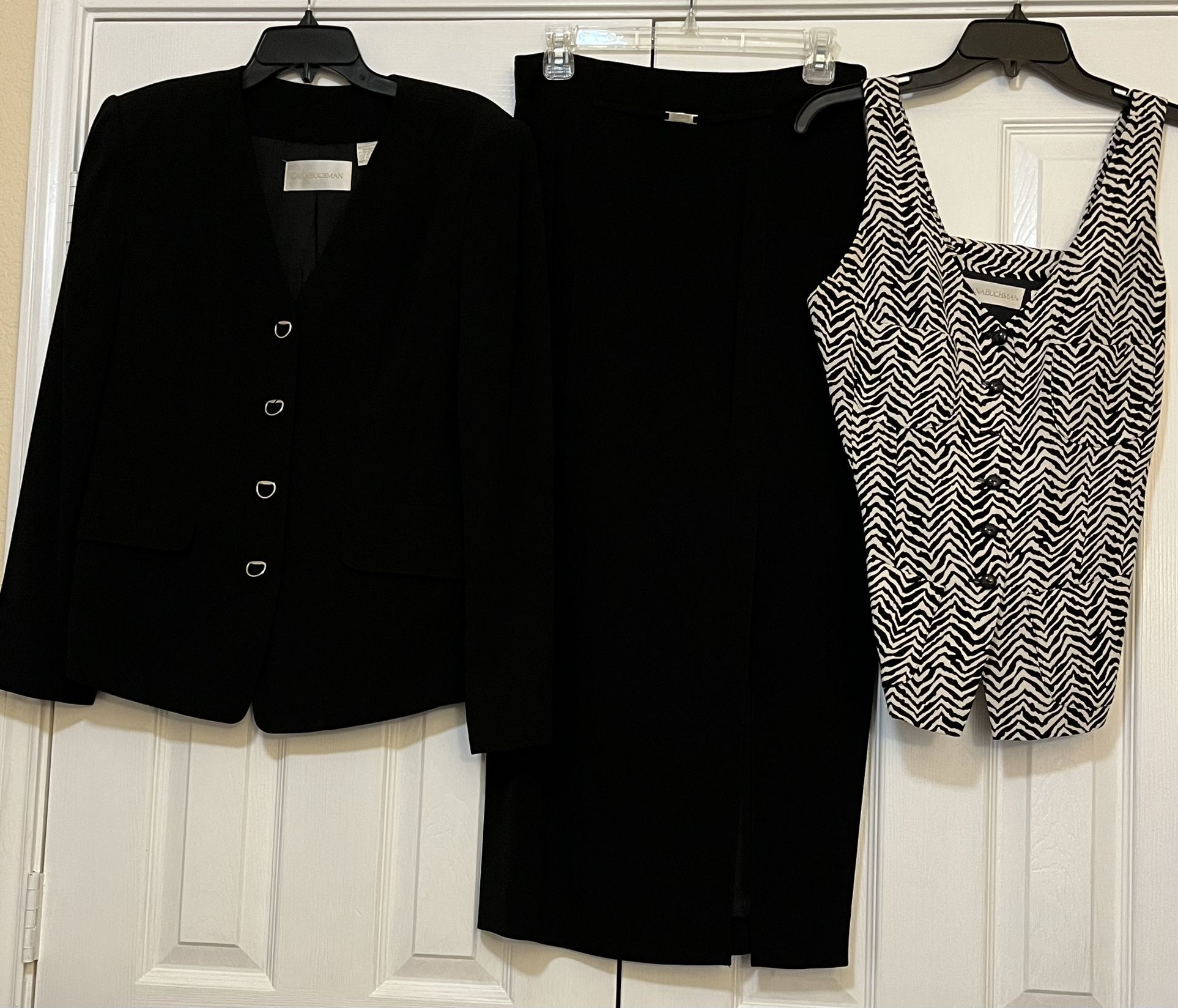 Dana Buchman Black Suit