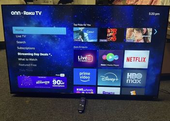 ONN 50” Roku Smart TV