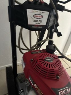 Honda Simpson 300 psi pressure washer