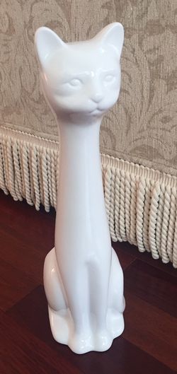 2 ceramic toilet brush holder/flower pot