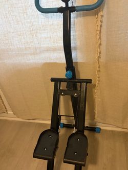 Black Elliptical/Workout Machine