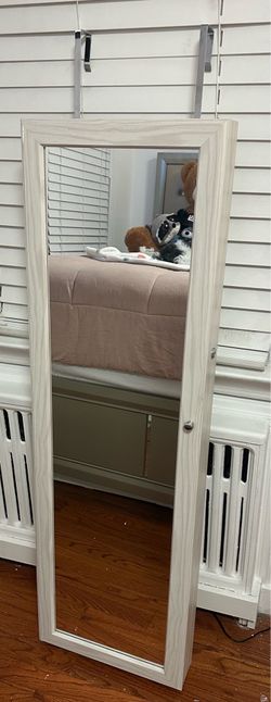 Full Length Jewelry Cabinet Mirror