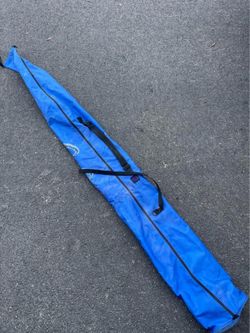 ♻️ Blue Ski Bag – Fits Regular Adult Skis