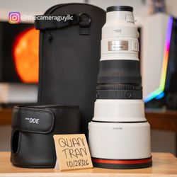 Sony 300mm f2.8 GM lens