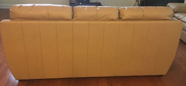 Tan Leather Sofa Furniture In Charlotte Nc Offerup