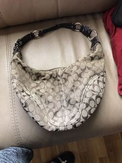 Authentic coach purse