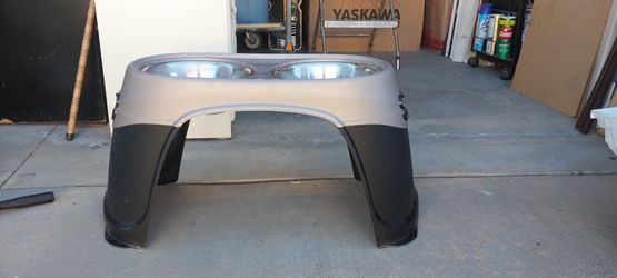 Elevated Double Diner For Dogs