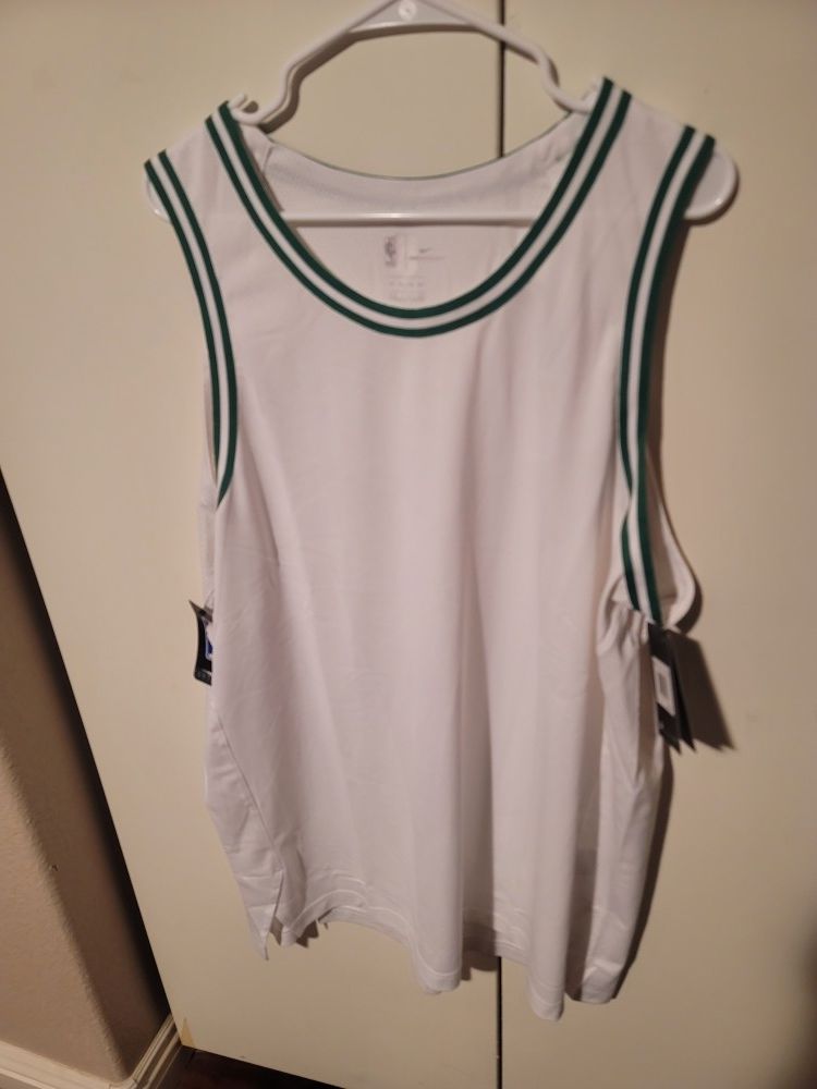 Blank Nike Celtics Jersey Size XXL. Brand New With Tags 100% Authentic
