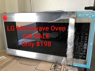 LG Microwave Oven, Only $198