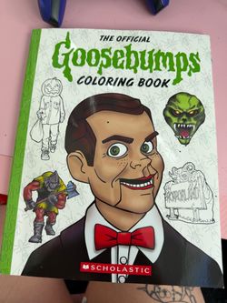 The Official Goosebumps Coloring Book Scholastic