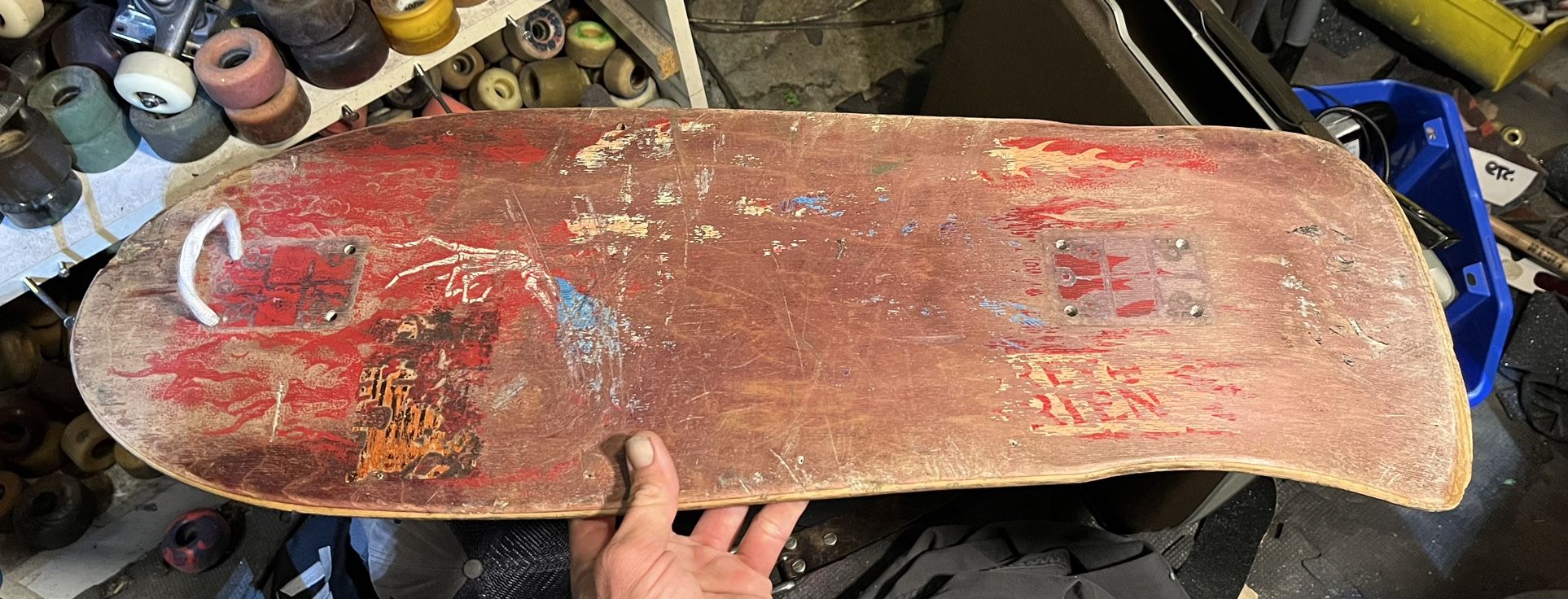 Vintage 80’s Santa Cruz Cory O’Brien Old School Skateboard Deck