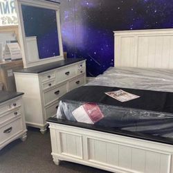 😴 SOLO $40 Entre! NUEVAS Recamaras 4pz QUEEN KING FULL TWIN En Caja!📦😴 🚚Entrega disponible