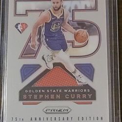 Steph Curry 75th Anniversary NBA Prizm