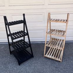 Wooden ladder organizer  assembled ready to go  Brand new in box $20 each  Measurement in picture Available Two Colors