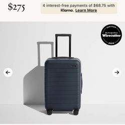 AWAY Small Carry On Suitcase In Navy