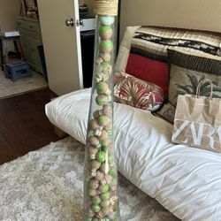 Large Glass Display With Corks 