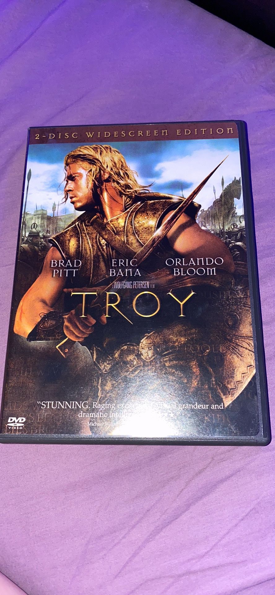 TROY 2 disc widescreen edition DVD