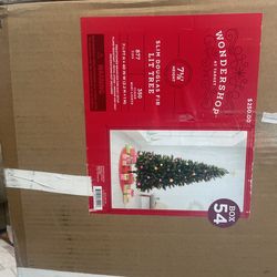 Christmas Tree With Lights 