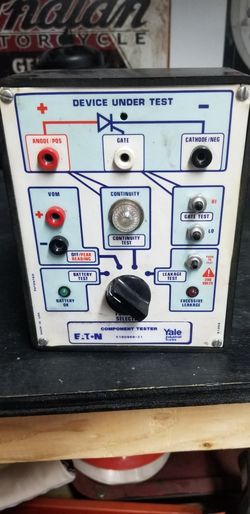 EATON (contact info removed)-31,YALE (contact info removed)-31 COMPONENT TESTER,FK
