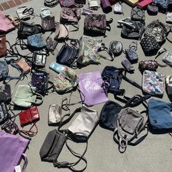 40+ Bag Estate Lot: Kate Spade, The Sak, Vera Bradley