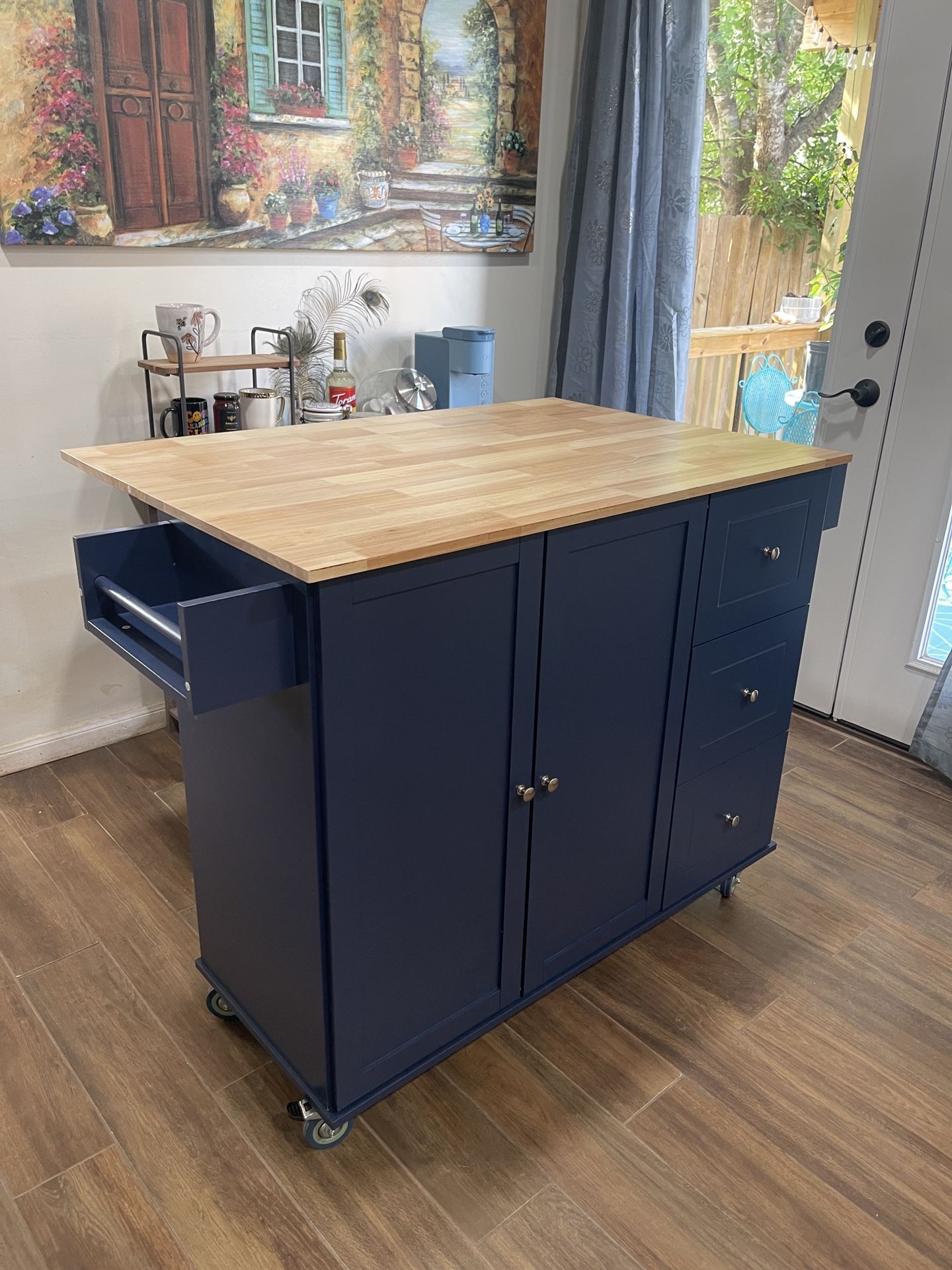 Brand New Kitchen Island / Bar Cart