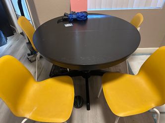 Ikea dining table and chairs
