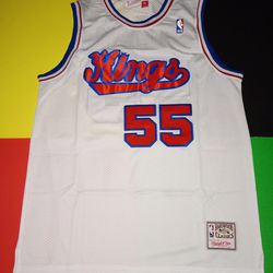 Sacramento Kings Jason Williams Mitchell & Ness Jersey XL White/Red NWT