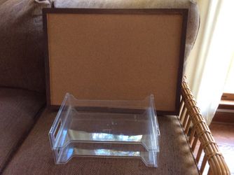 Message board and letter and paper holde