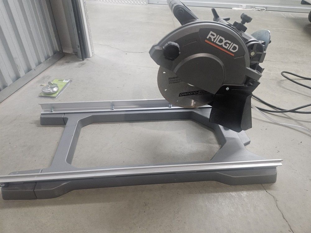 Ridgid Tile Saw Head and Frame