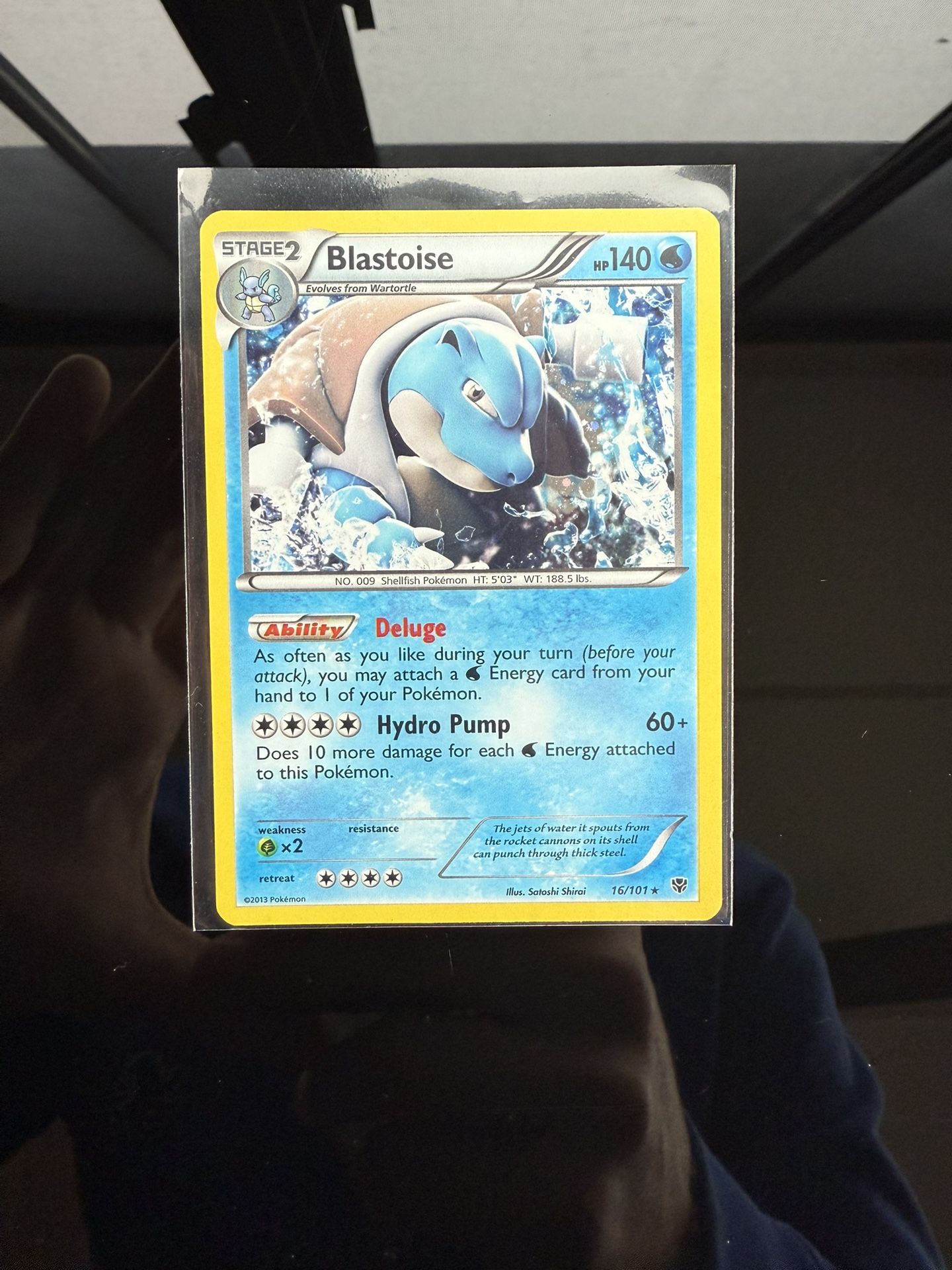 Pokemon Blastoise Holo