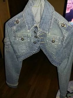 Lrg half jean jacket