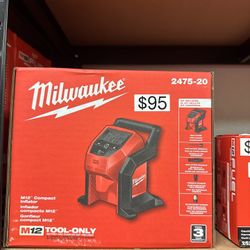 Milwaukee M12 Inflator Tool Only 
