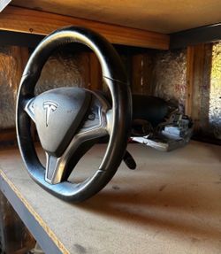 2012-2015 Model S Tesla Steering Wheel