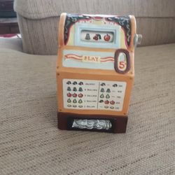 Vintage Slot Machine Music Bank