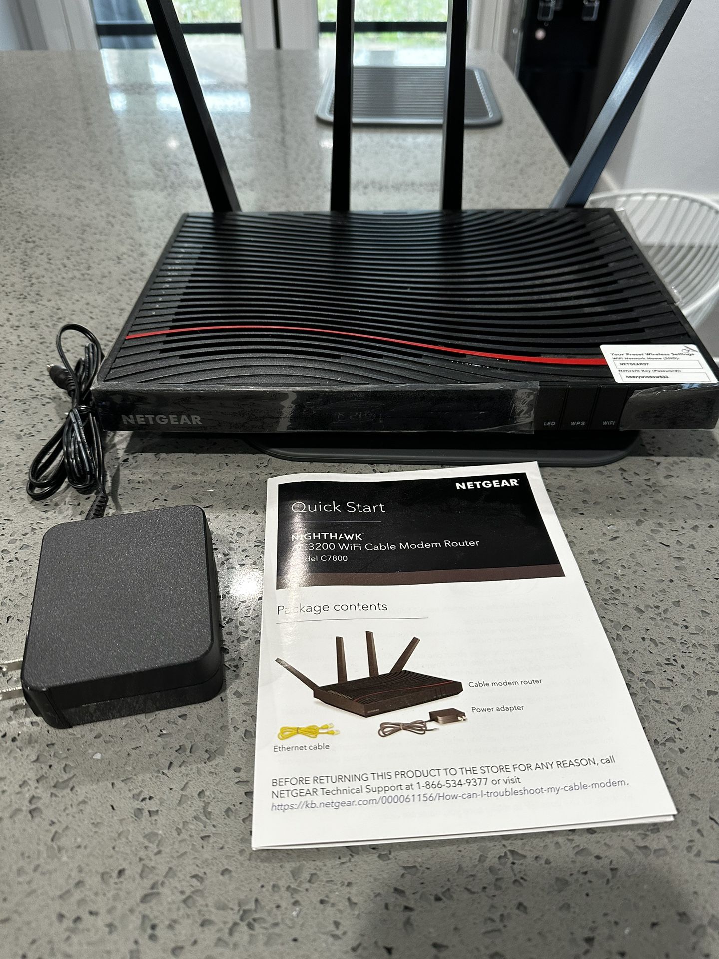 NETGEAR - Nighthawk Wi-Fi Router AC3200