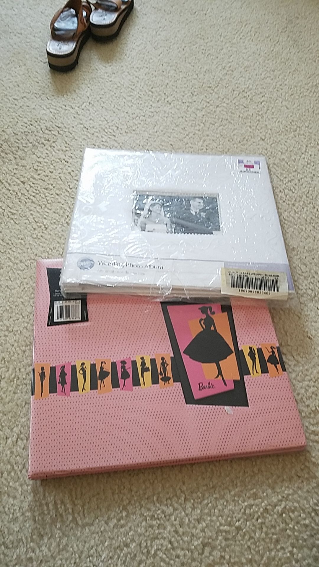 Wedding and Barbie scrapbook