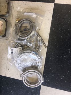 Dishwasher supply lines