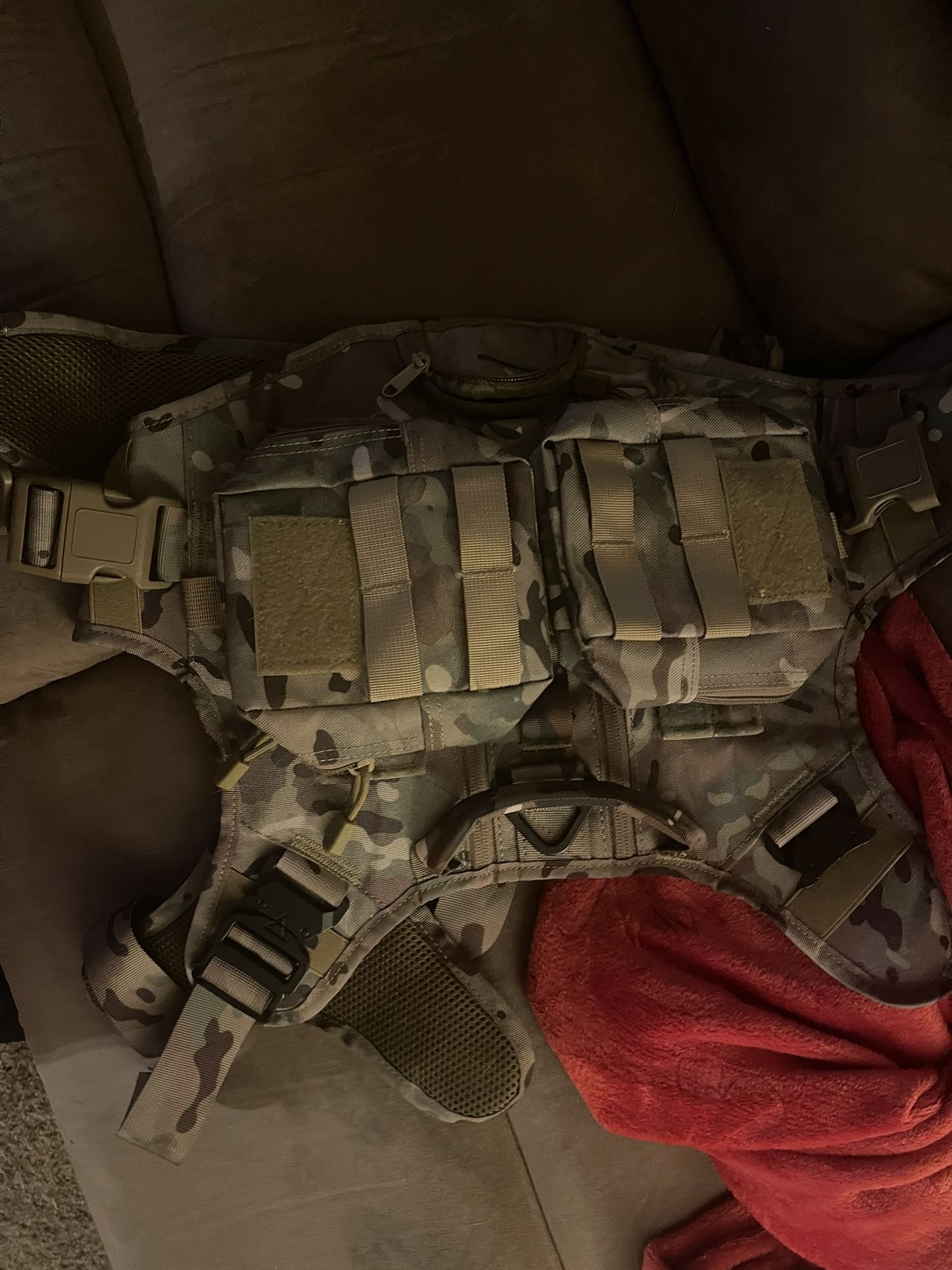 XL Dog Harness With Detachable Packs