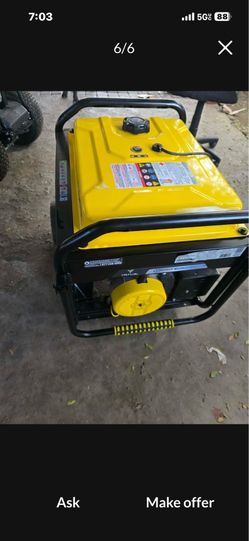 Champion Tri-fuel generator 11,500 /9,200 watts
